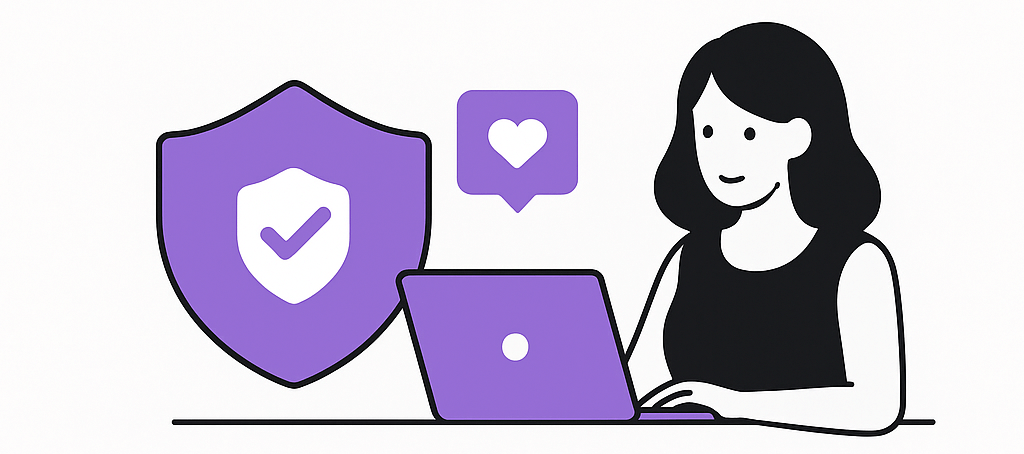 Private Delights verified escort platform illustration